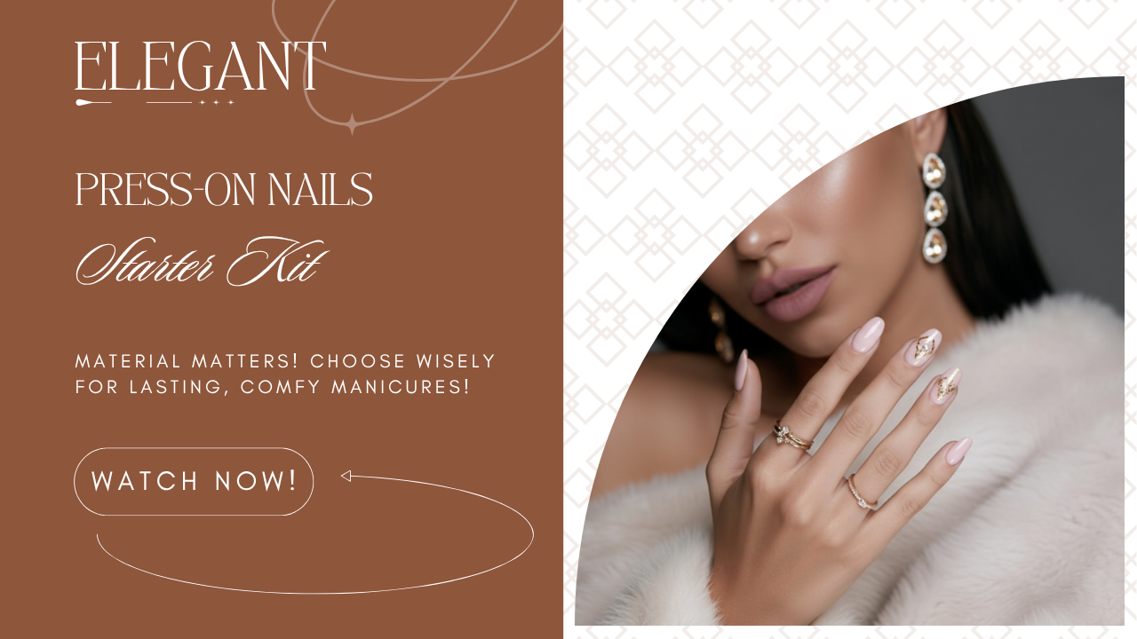 Press-On Nails Starter Kit: Material Matters! Choose Wisely for Lasting, Comfy Manicures!